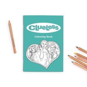 "Clueless" Colouring Book 28 Pages 120 Lb. Cardstock